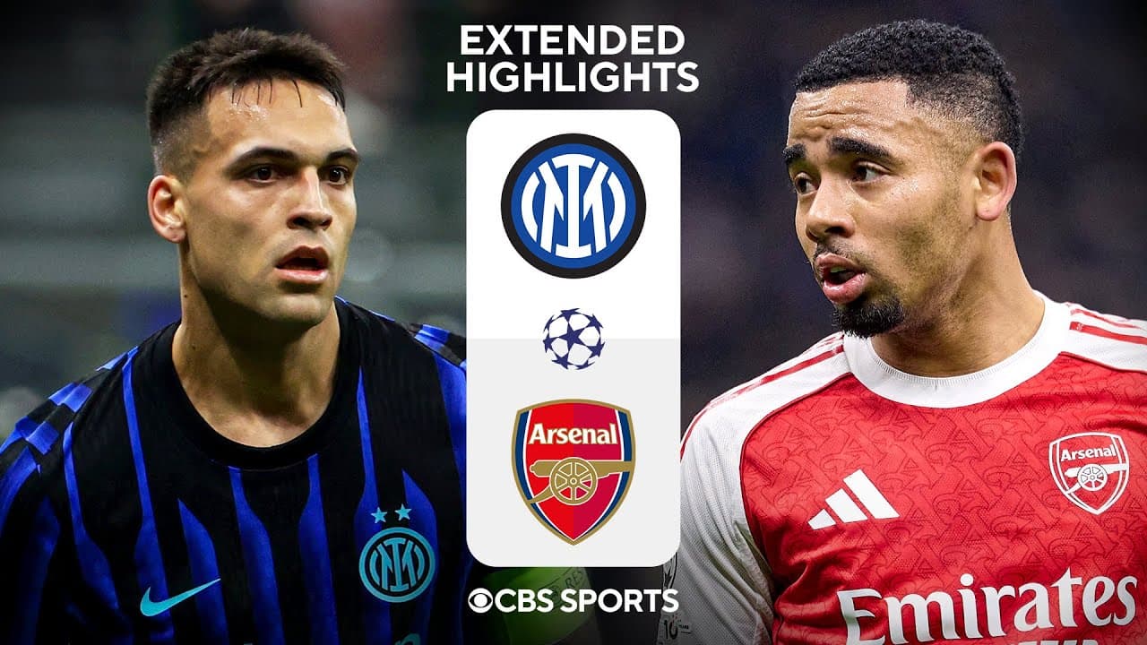 Inter vs. Arsenal thumbnail