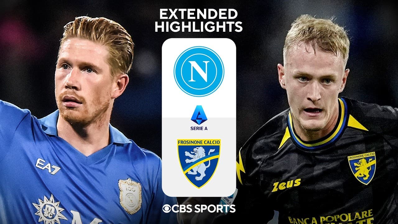 Napoli vs. Frosinone thumbnail