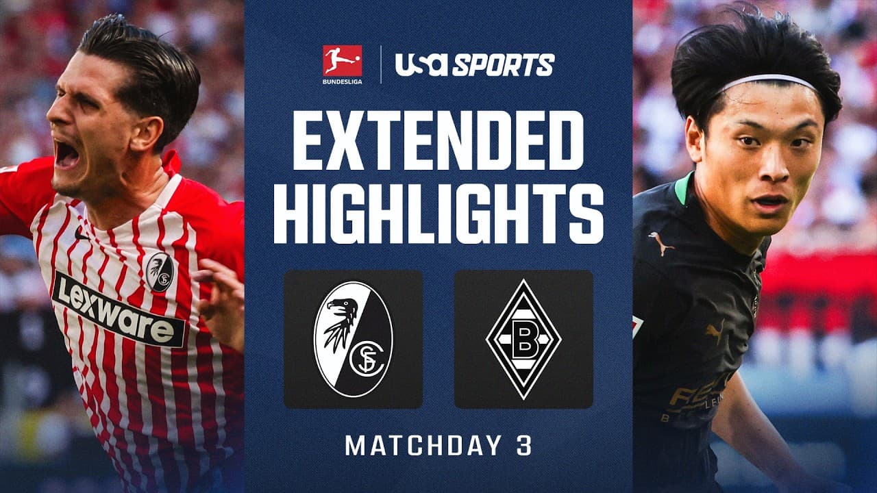 SC Freiburg vs. Borussia Mönchengladbach thumbnail