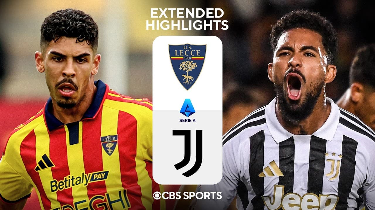 Lecce vs. Juventus thumbnail