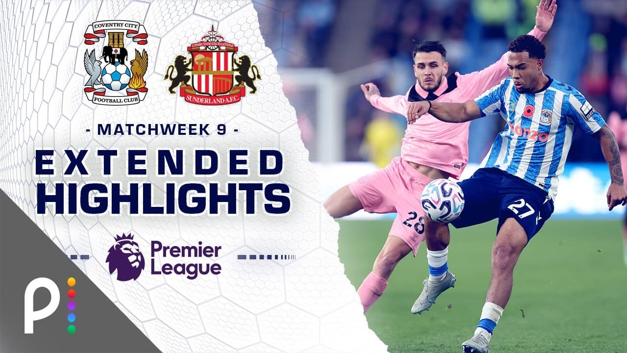 Coventry vs. Sunderland thumbnail