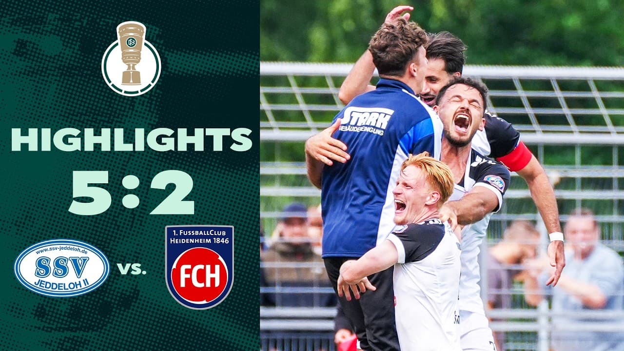 SSV Jeddeloh II vs. 1. FC Heidenheim 1846 thumbnail