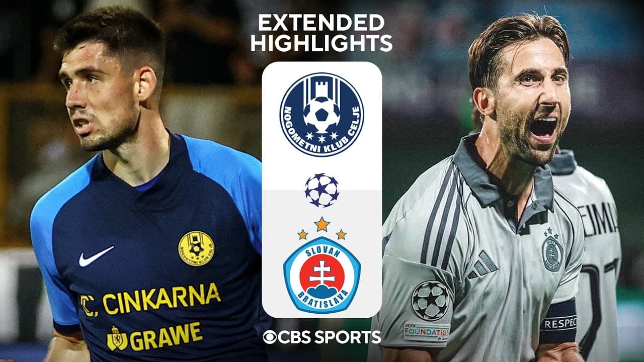 Celje vs. Slovan Bratislava thumbnail