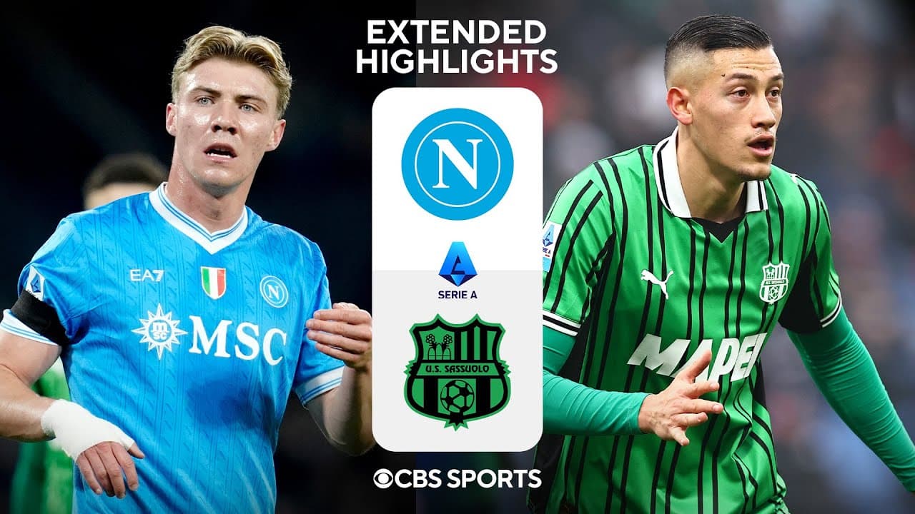 Napoli vs. Sassuolo thumbnail