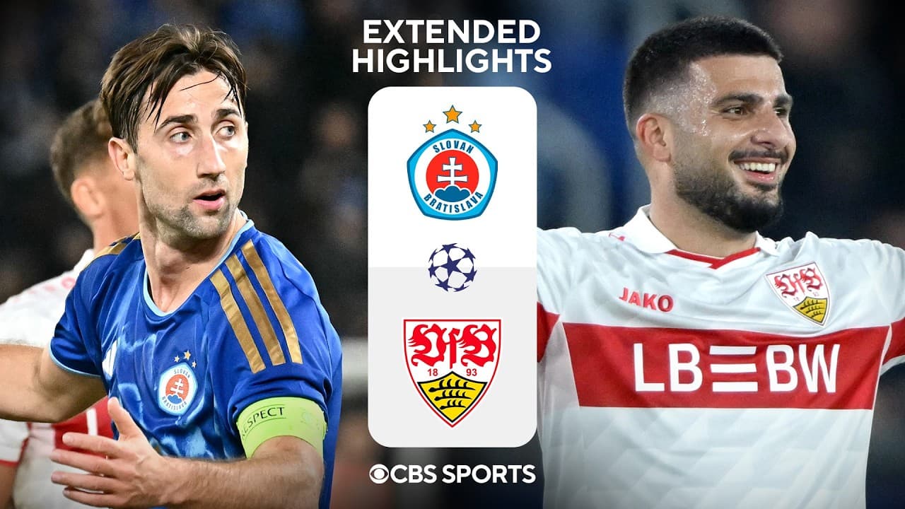 Slovan Bratislava vs. VfB Stuttgart thumbnail