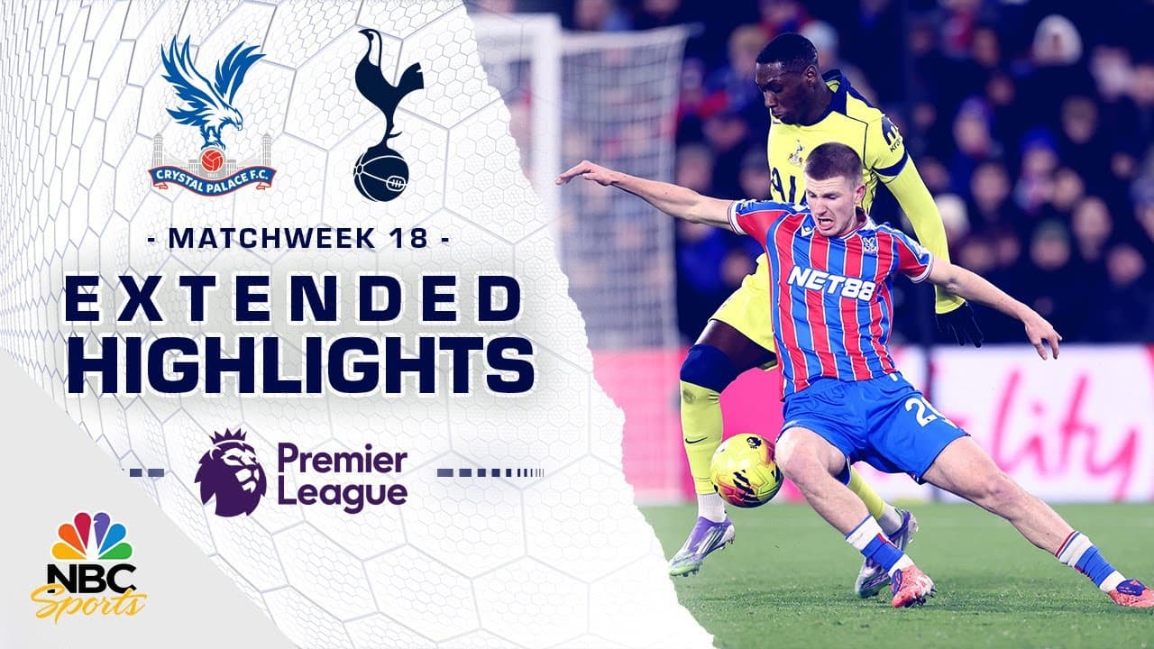 Crystal Palace vs. Tottenham Hotspur thumbnail