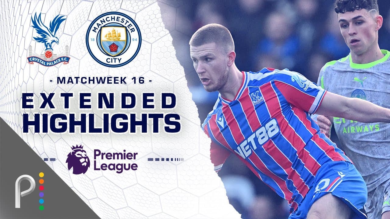Crystal Palace vs. Manchester City thumbnail
