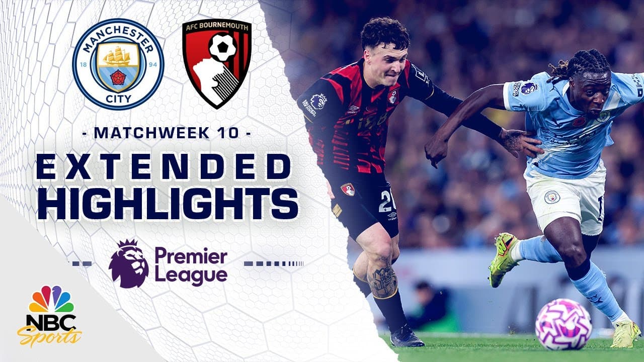 Manchester City vs. Bournemouth thumbnail