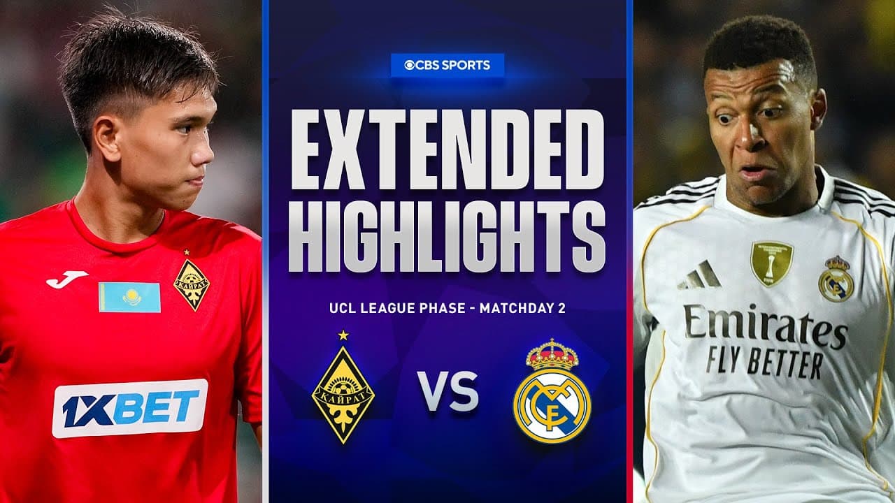 Kairat Almaty vs. Real Madrid thumbnail
