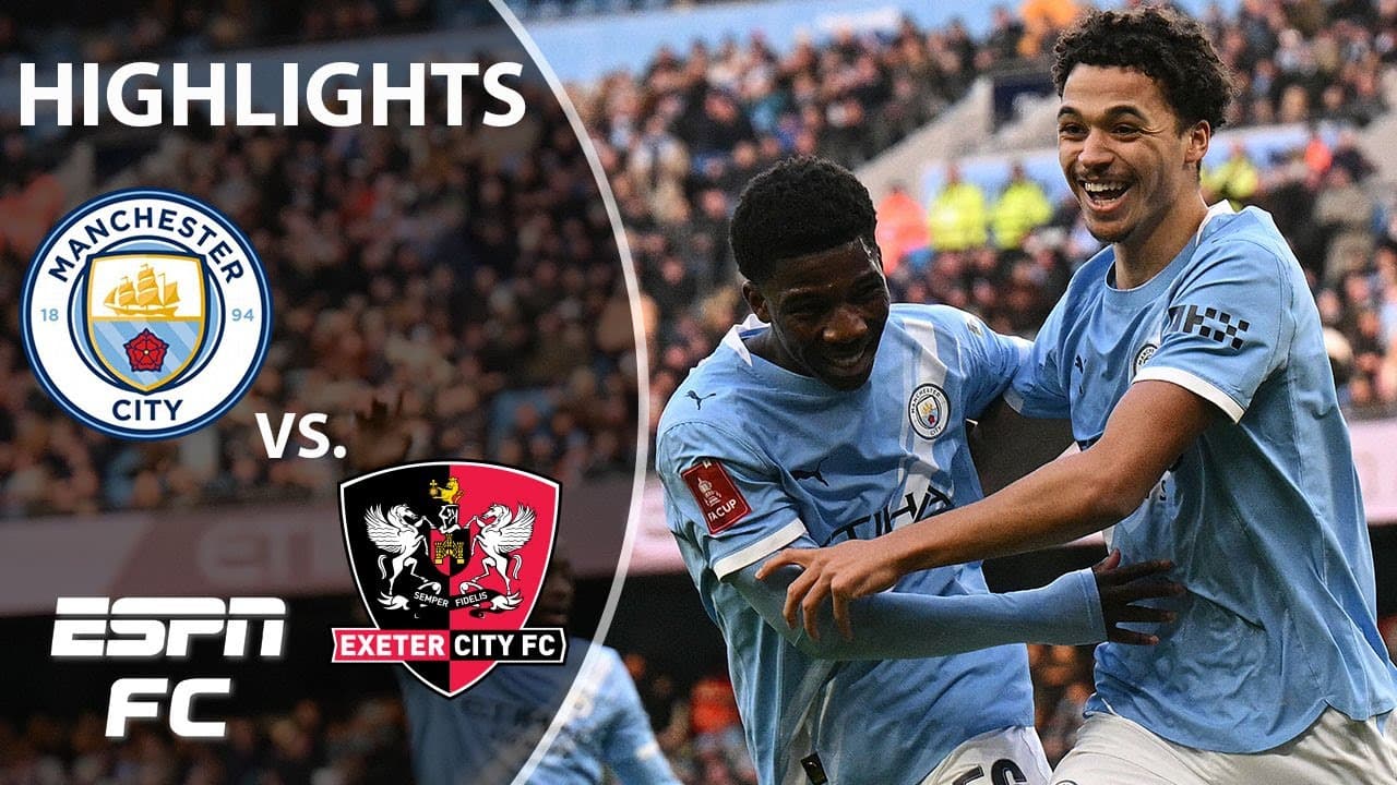 Manchester City vs. Exeter City thumbnail
