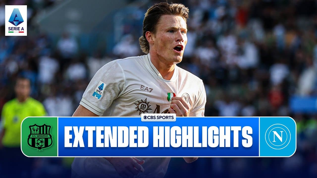 Sassuolo vs. Napoli thumbnail