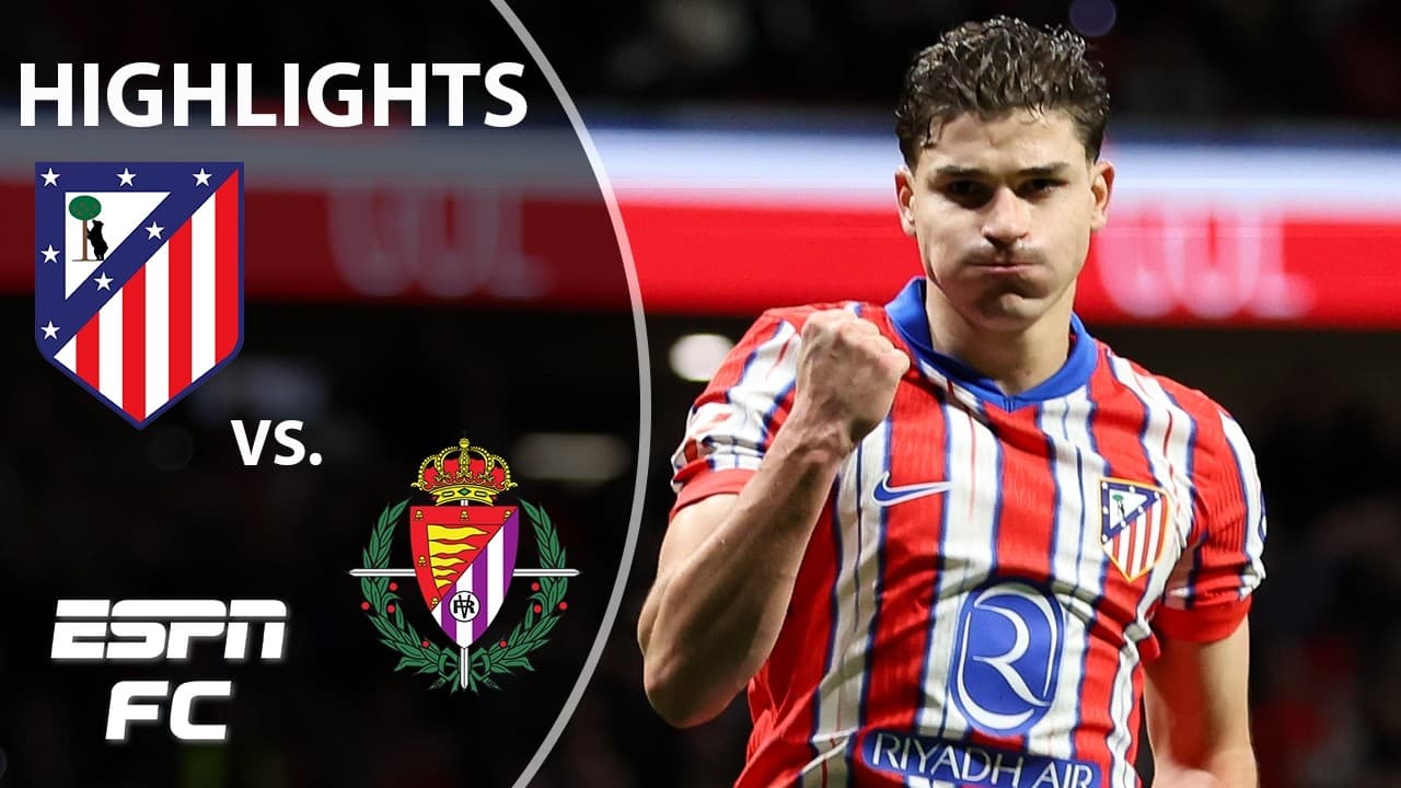 Atletico Madrid vs. Real Valladolid thumbnail