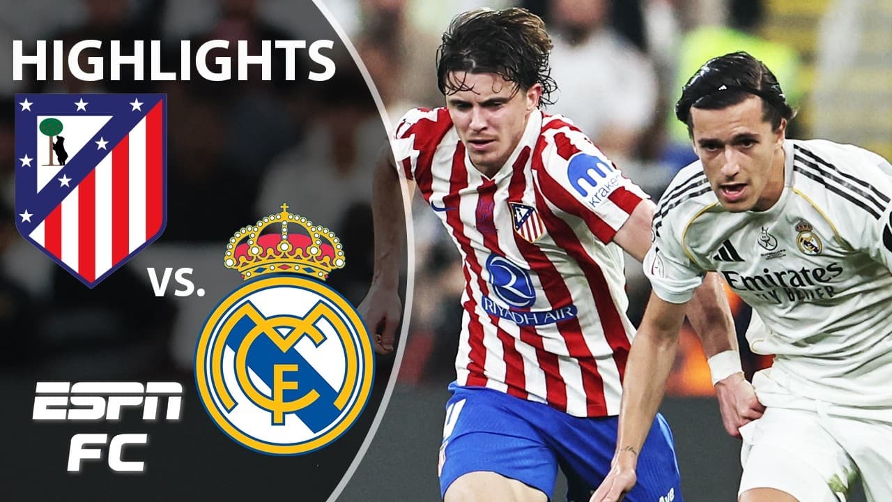 Atletico Madrid vs. Real Madrid thumbnail