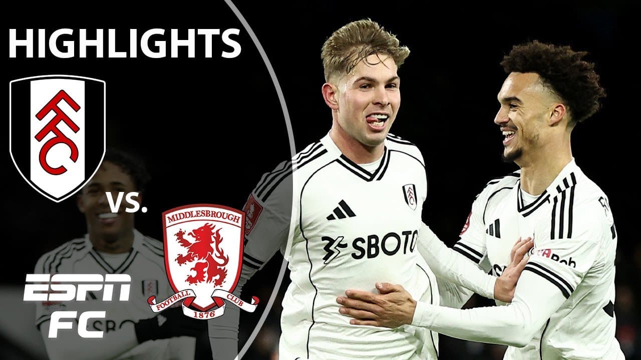 Fulham vs. Middlesbrough thumbnail