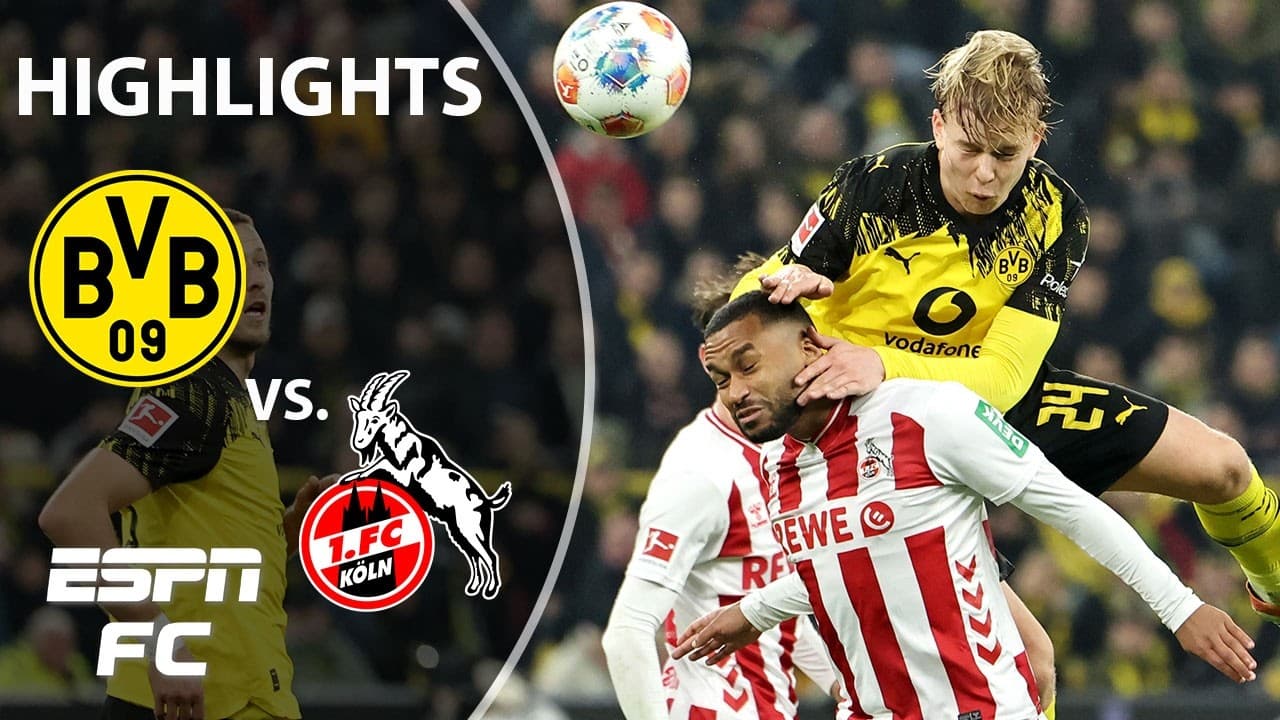 Borussia Dortmund vs. FC Cologne thumbnail