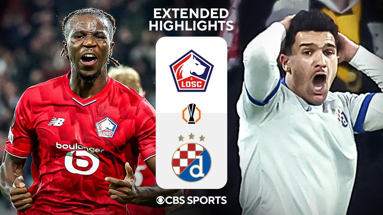 Lille vs. Dinamo Zagreb thumbnail