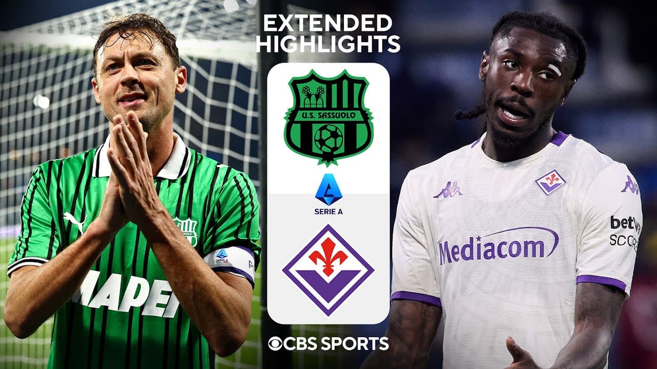 Sassuolo vs. Fiorentina thumbnail