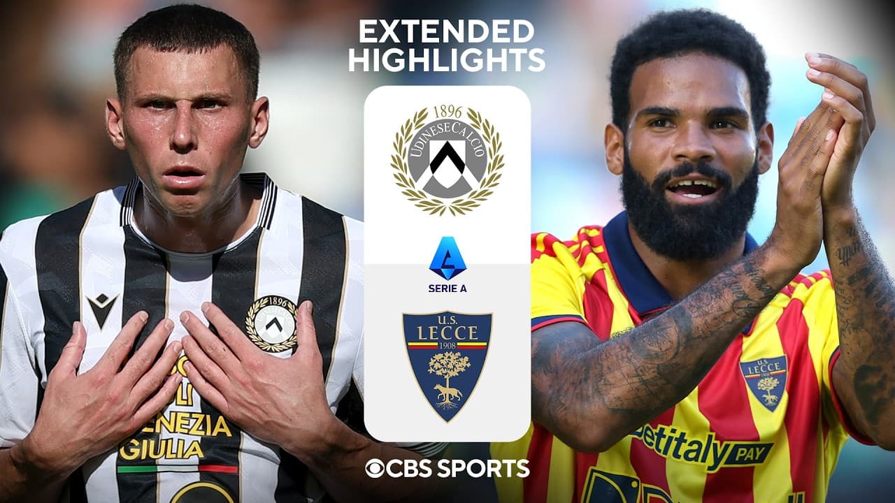 Udinese vs. Lecce thumbnail