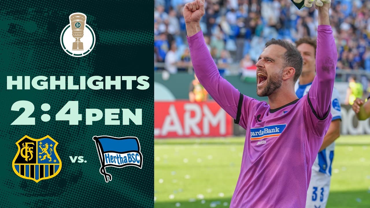 1. FC Saarbrücken vs. Hertha BSC thumbnail