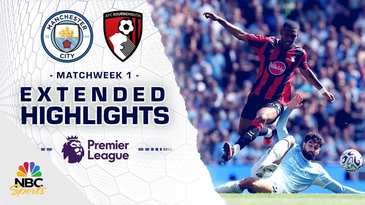 Manchester City vs. Bournemouth thumbnail
