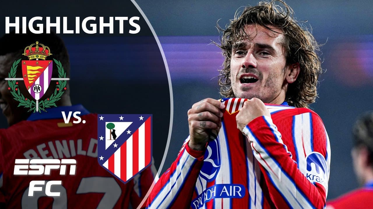Real Valladolid vs. Atletico Madrid thumbnail