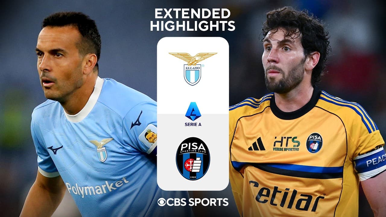 Lazio vs. Pisa thumbnail