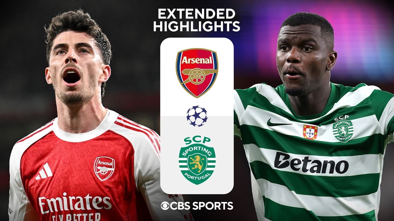 Arsenal vs. Sporting CP thumbnail