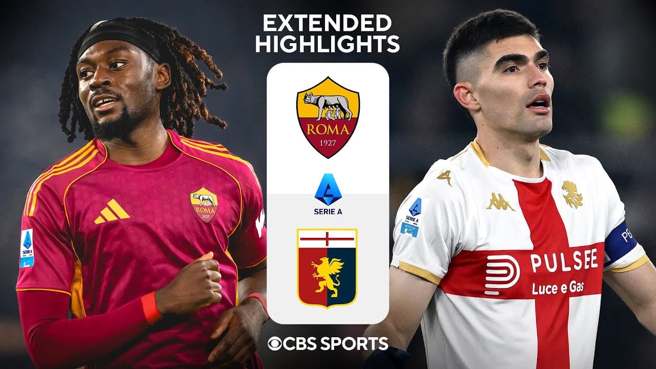 Roma vs. Genoa thumbnail
