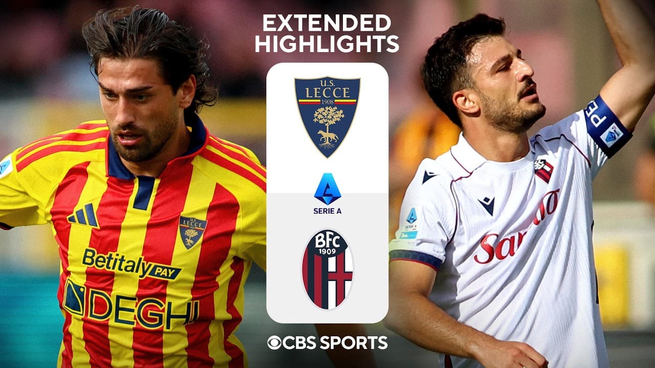 Lecce vs. Bologna thumbnail