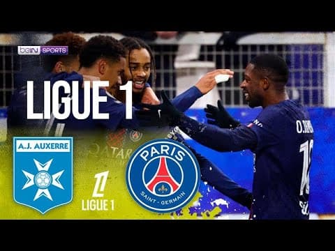Auxerre vs PSG thumbnail