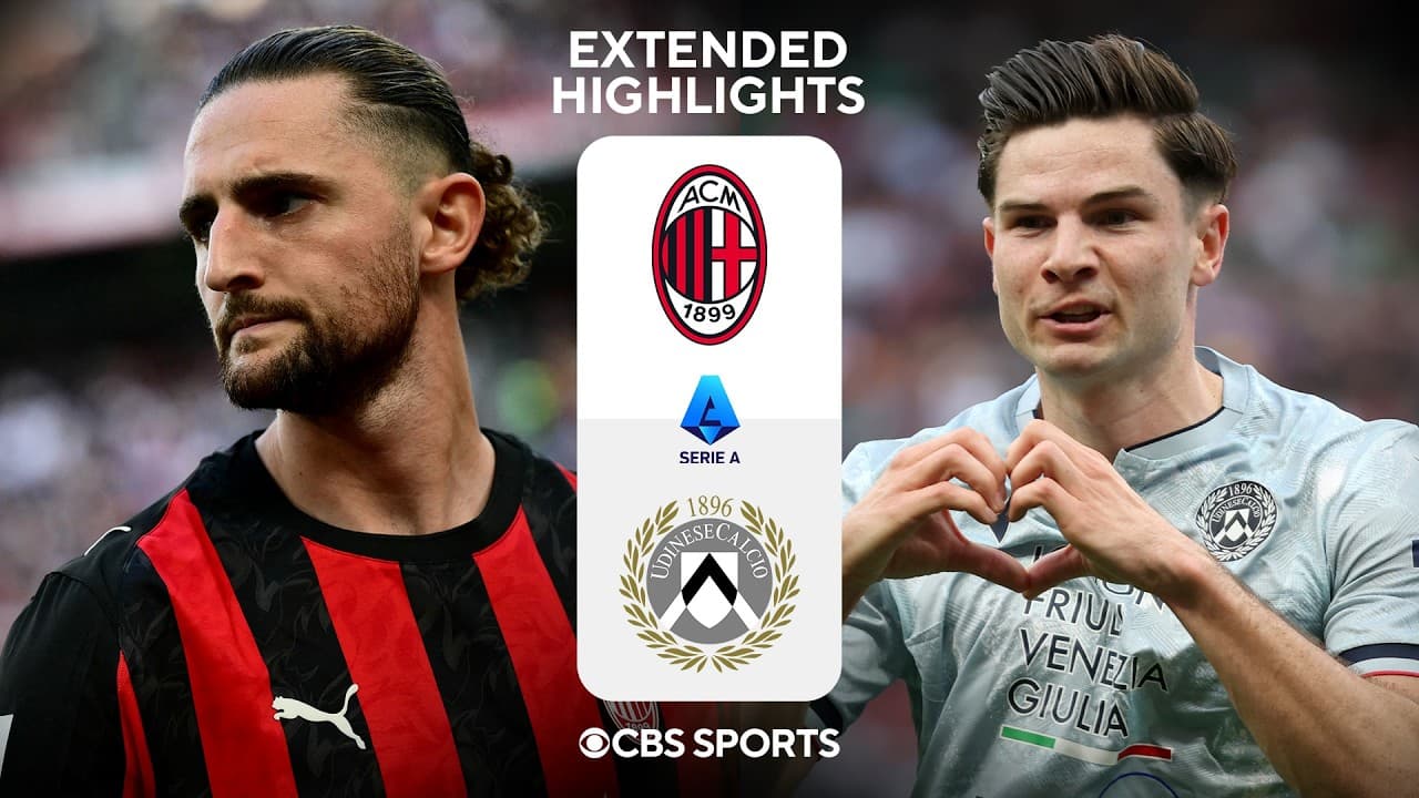 Milan vs. Udinese thumbnail