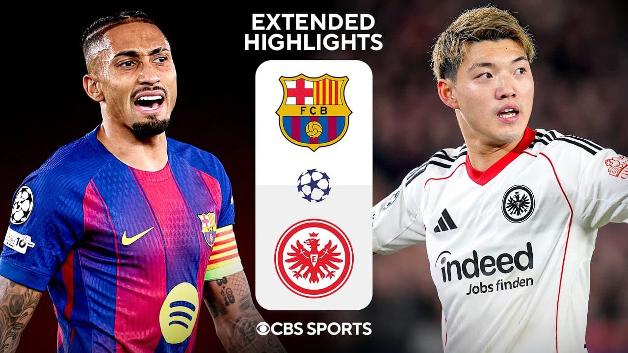 Barcelona vs. Eintracht Frankfurt thumbnail