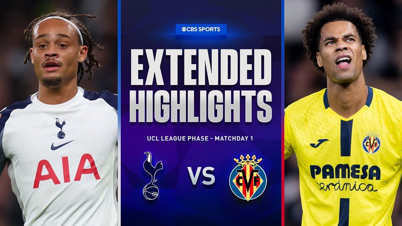 Tottenham vs. Villarreal thumbnail