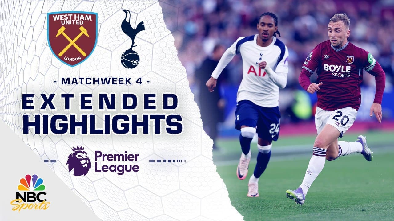 West Ham United vs. Tottenham Hotspur thumbnail