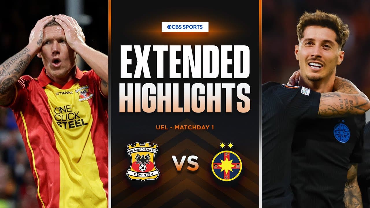 Go Ahead Eagles vs. FCSB thumbnail
