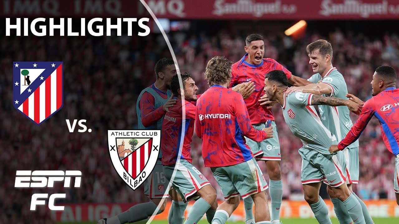 Athletic Club vs. Atletico Madrid thumbnail