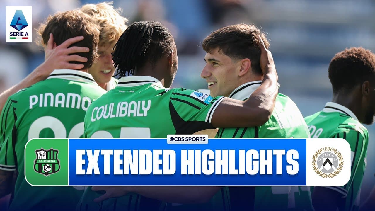 Sassuolo vs. Udinese thumbnail