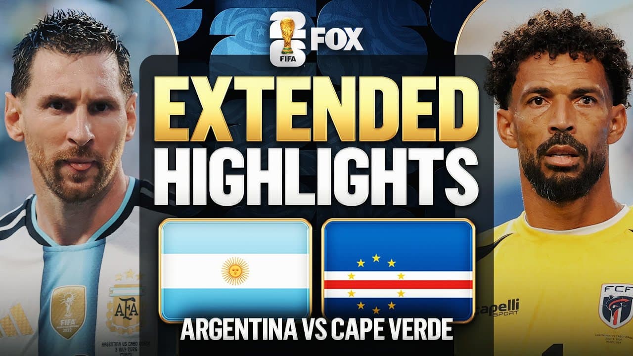 Argentina vs. Cape Verde thumbnail