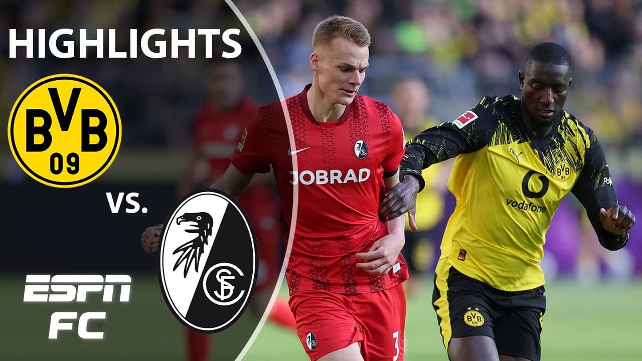 Borussia Dortmund vs. SC Freiburg thumbnail