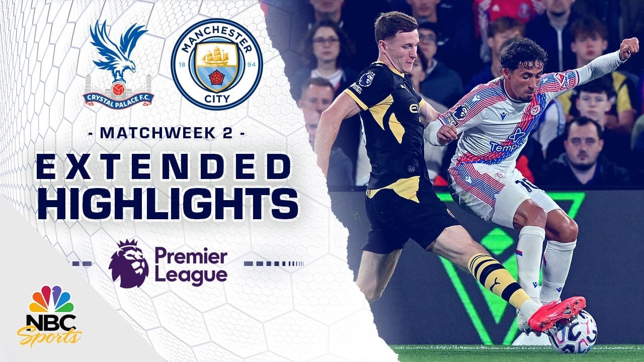 Crystal Palace vs. Manchester City thumbnail