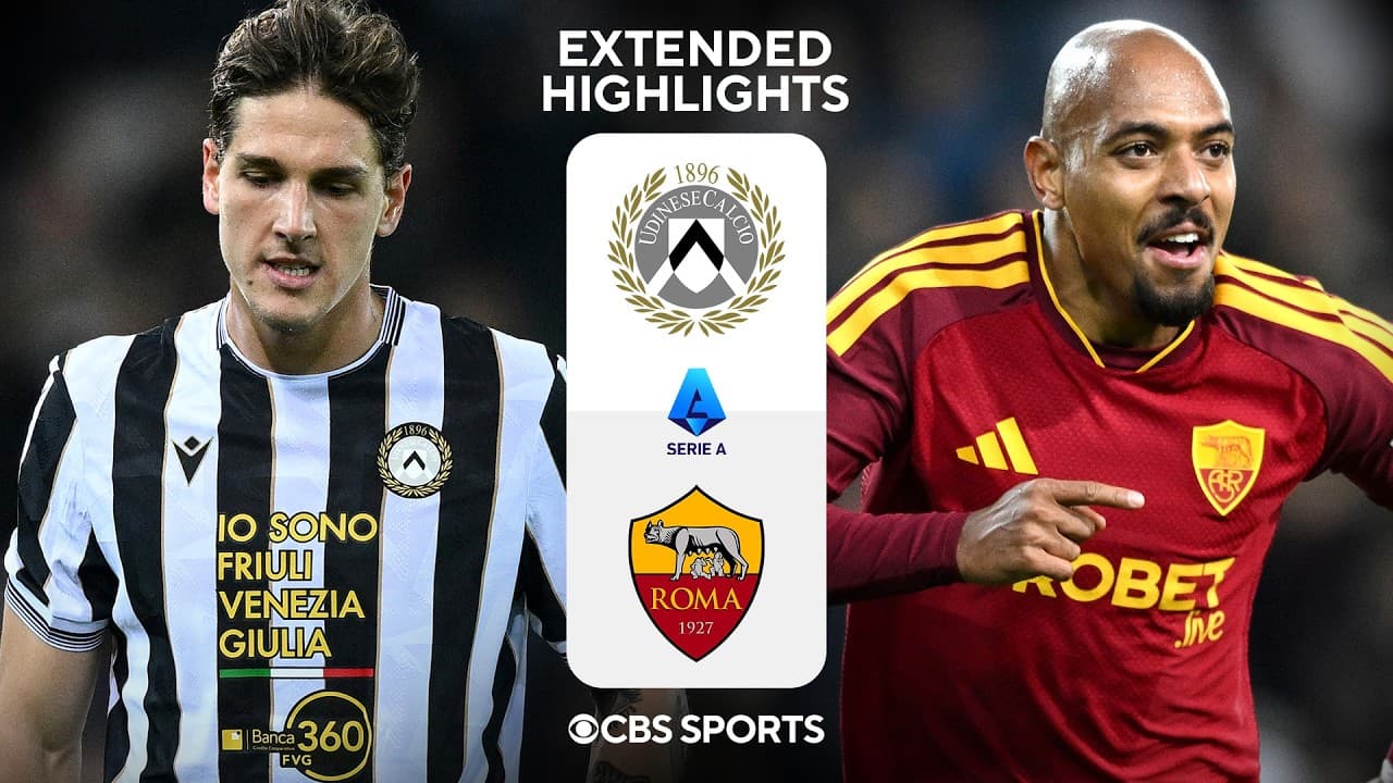 Udinese vs. AS Roma thumbnail