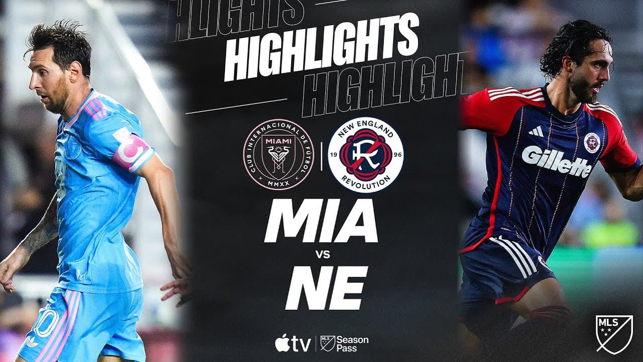 Inter Miami CF vs. New England Revolution thumbnail
