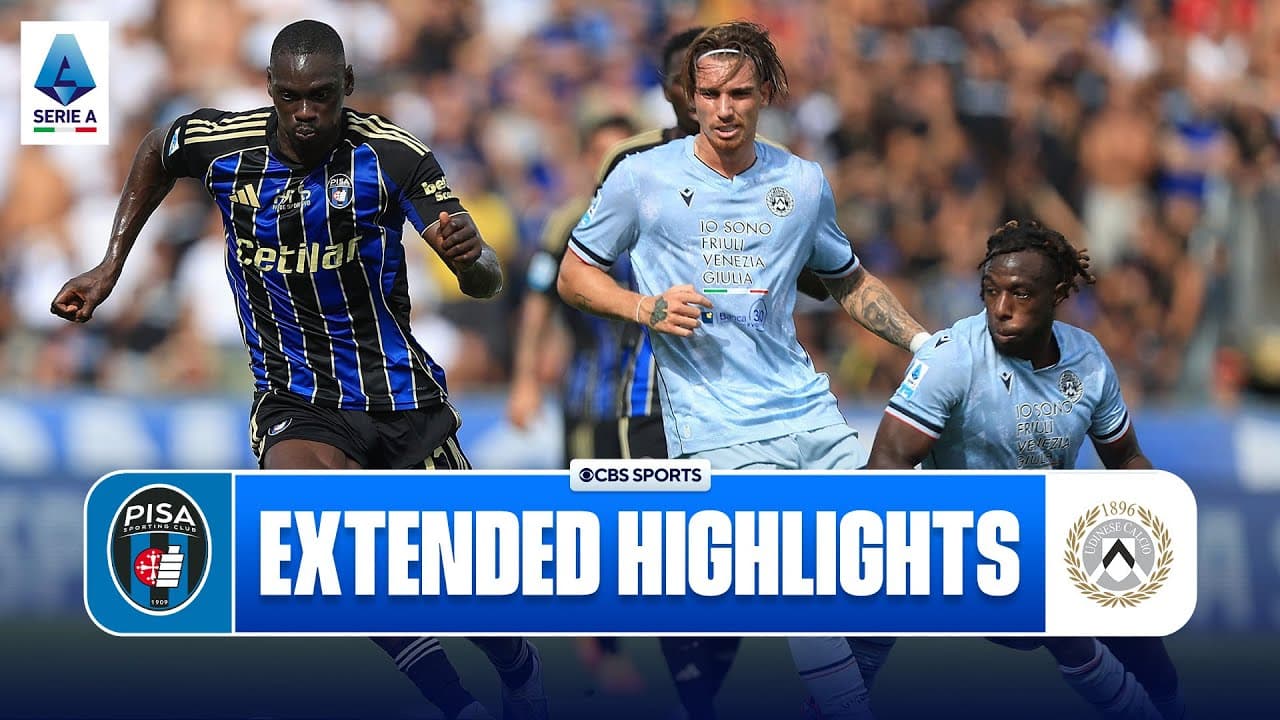 Pisa vs. Udinese thumbnail