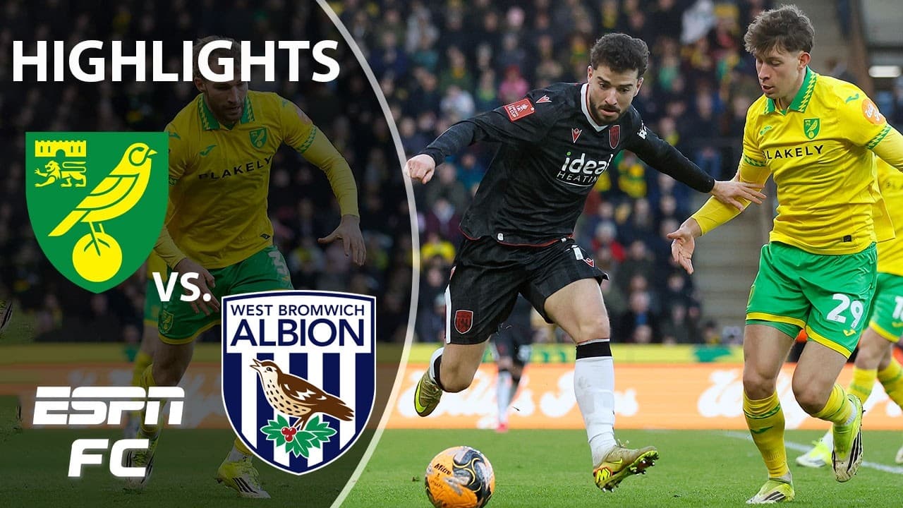 Norwich City vs. West Bromwich Albion thumbnail