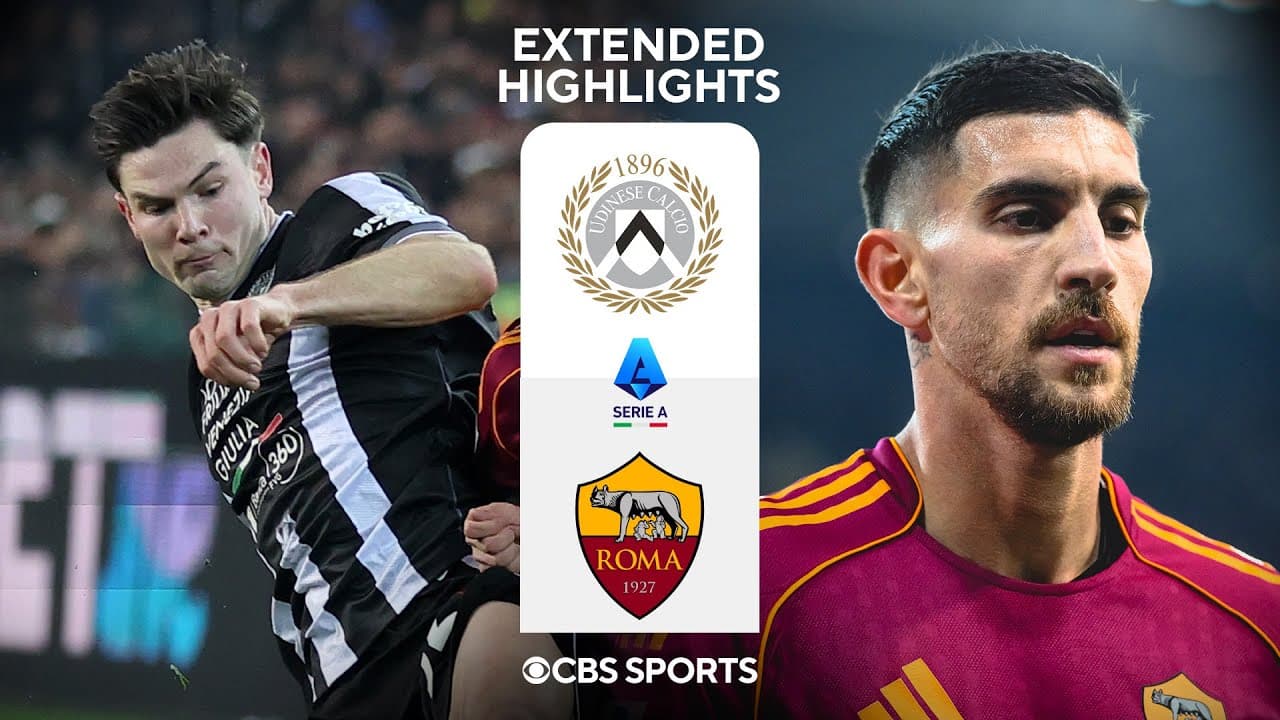 Udinese vs. Roma thumbnail