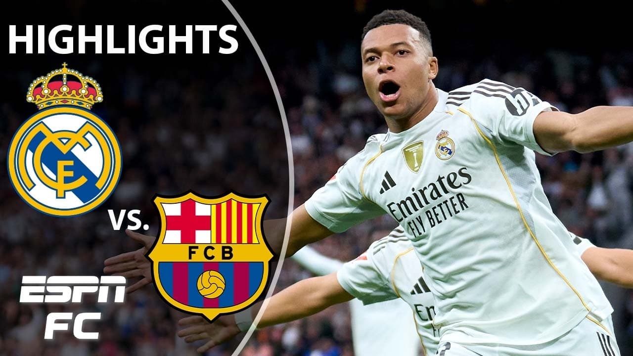 Real Madrid vs. Barcelona thumbnail