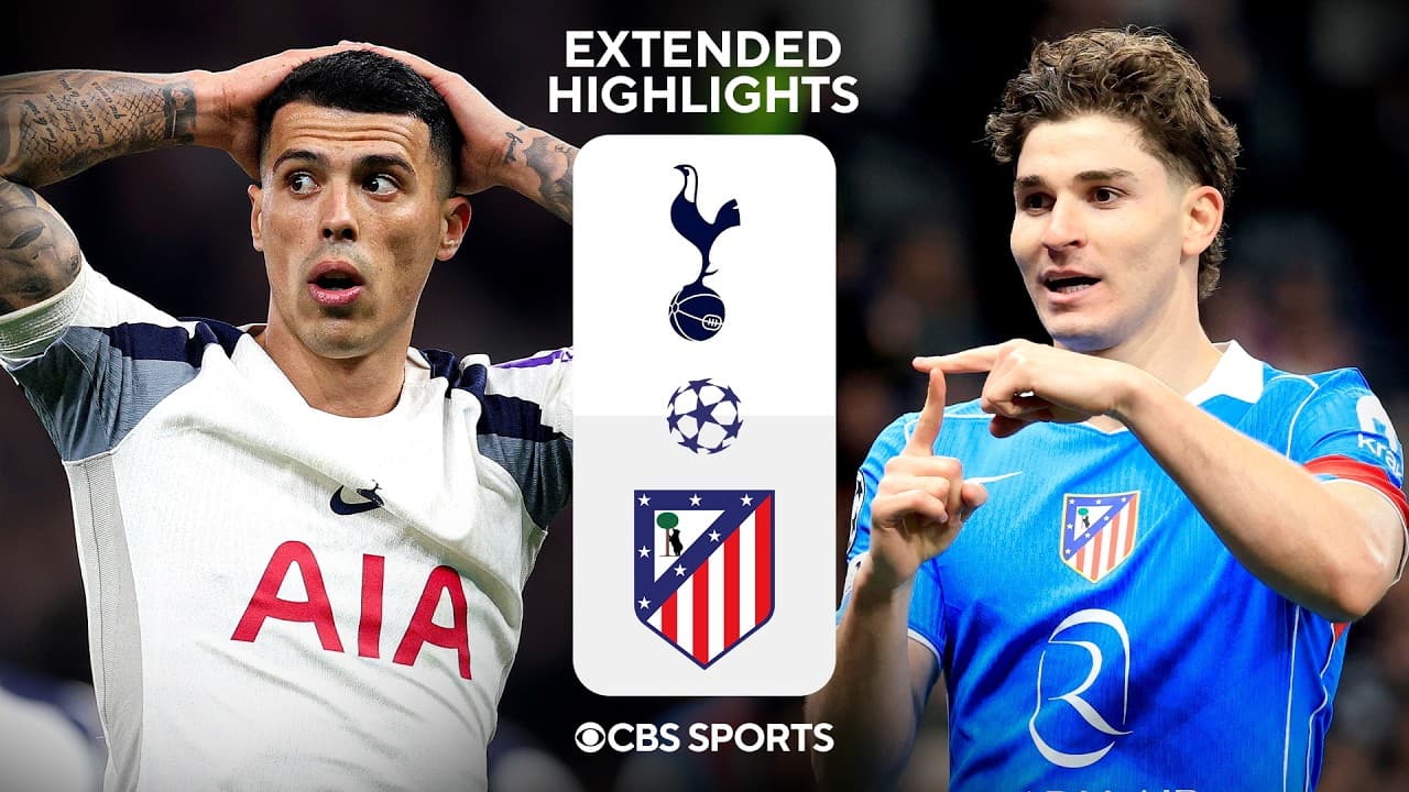 Tottenham vs. Atlético Madrid thumbnail