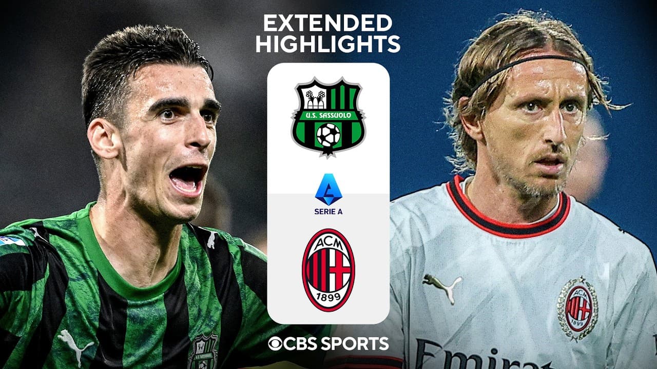 Sassuolo vs. AC Milan thumbnail
