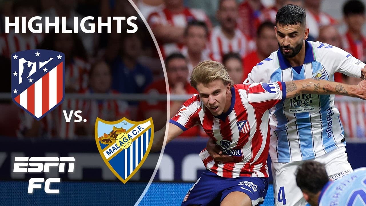 Atletico Madrid vs. Malaga CF thumbnail