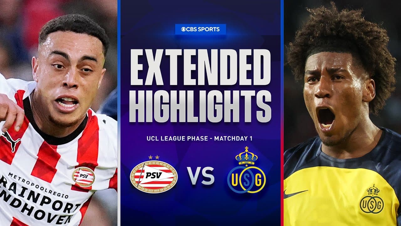 PSV vs. Union Saint-Gilloise thumbnail